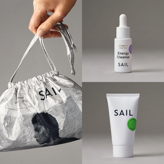SAIL HOLIDAY KIT "THE SKIN" COLLECTION KIT-C / VERSATILE SELF OIL / 16mL & BASE HAND CREAM