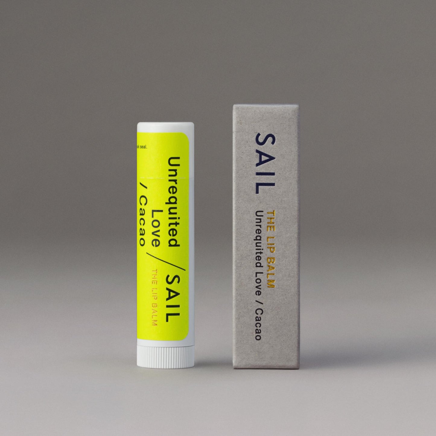 THE LIP BALM  Unrequited Love / Cacao  “SPECIAL PACKAGE” / 3.8g